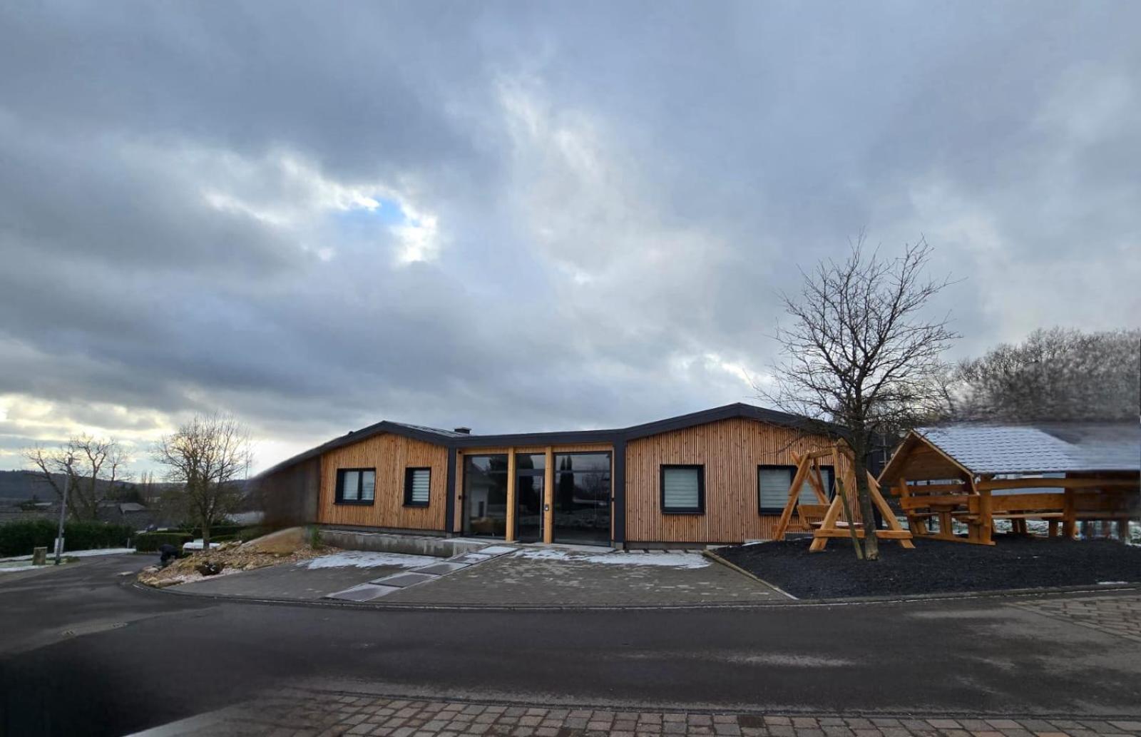 Hunsruecker Tiny Ferien L Villa Ottenbach Bagian luar foto